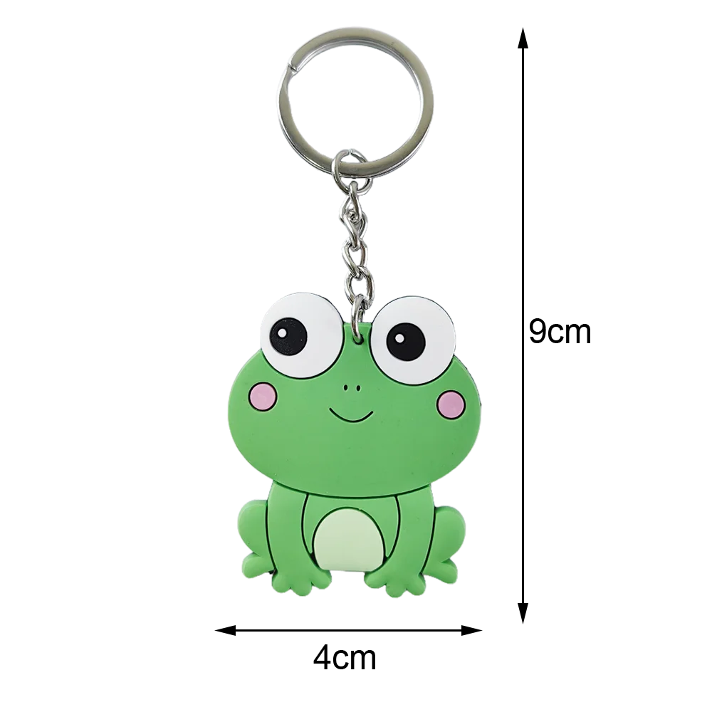 5/10/20/30pcs Frog Keychains Decorations for Back to the 80s Party Frog Themed Party Favors Birthday Party Bag Fillers Gifts