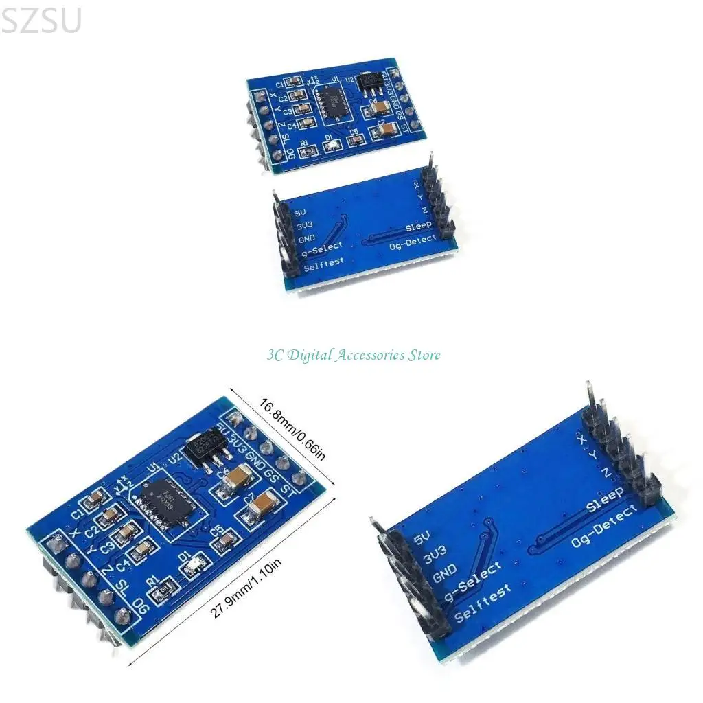 

SZSU MMA7361 MMA7260 Real Time Feedback Inclination Sensorings for Equipment Monitoring