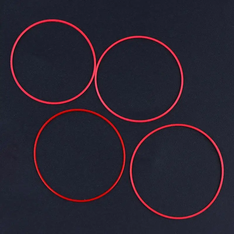 Watch Replacement Gasket Red 1PC 17-32MM Waterproof Seal Ring Fit for Watch Case Back Cover