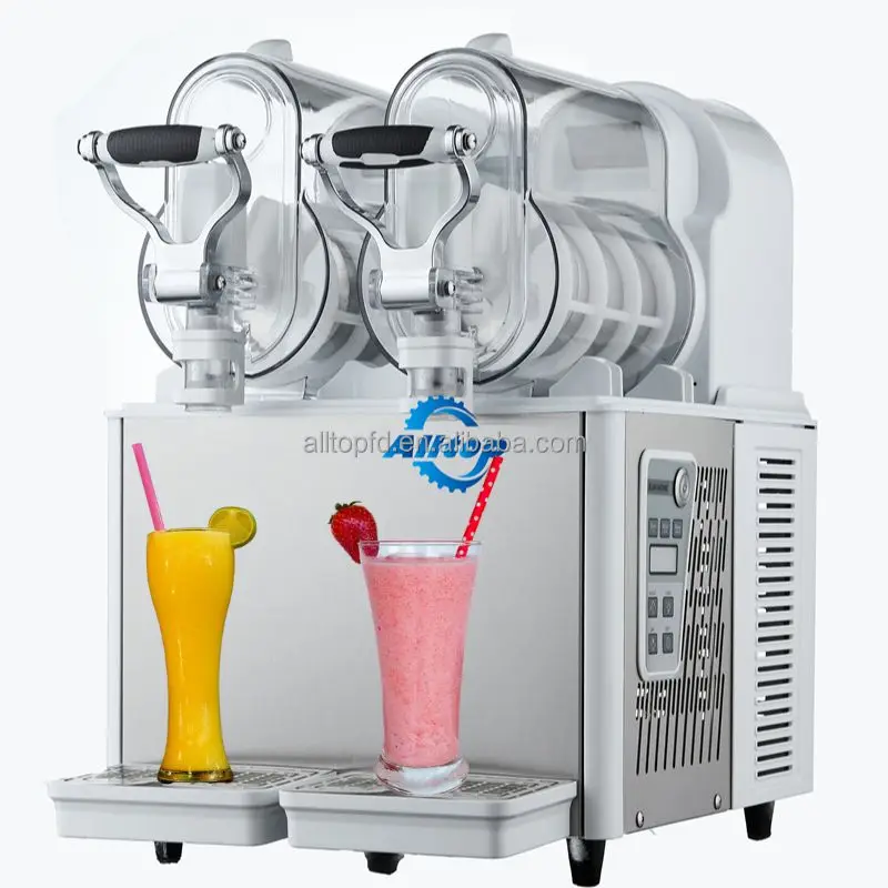 Best Selling 3L Granita Wholesale Mini Home Duo Icy Carbonated Cold Drink Fizzy Slush Frozen Juice Machine For Sale