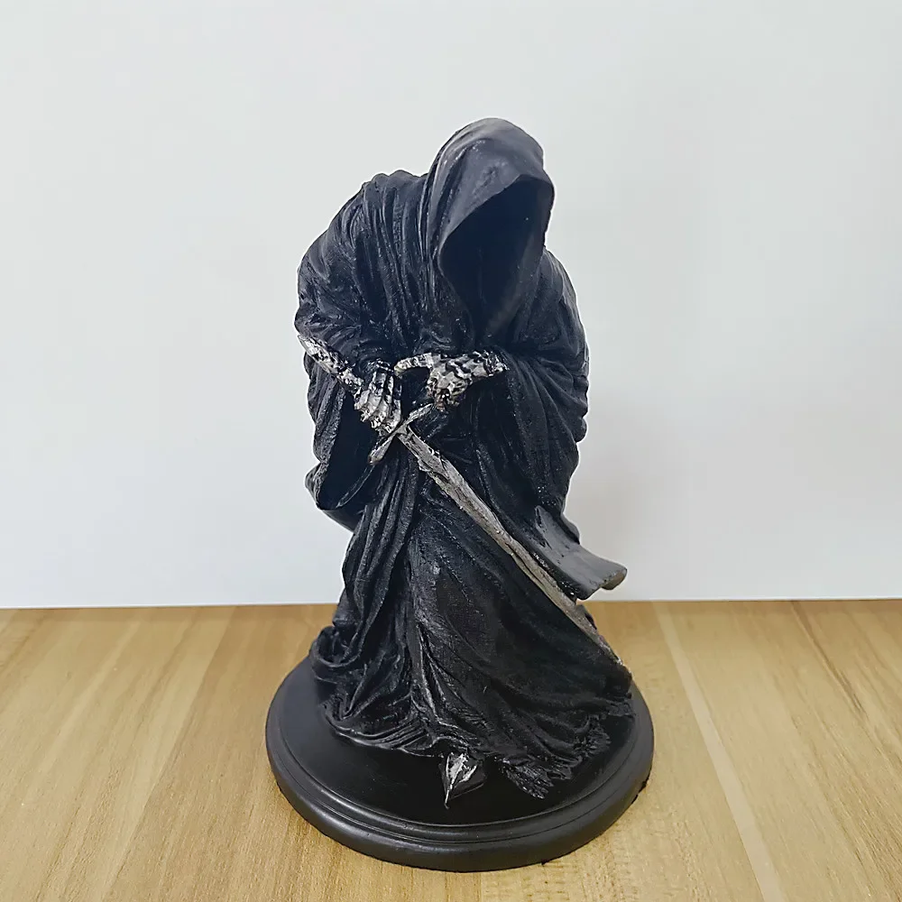 Dark Knight Witch King Black Riders Ringwraiths model figure Resin Statue Aquarium Fish tank decoration Home Desktop ornament