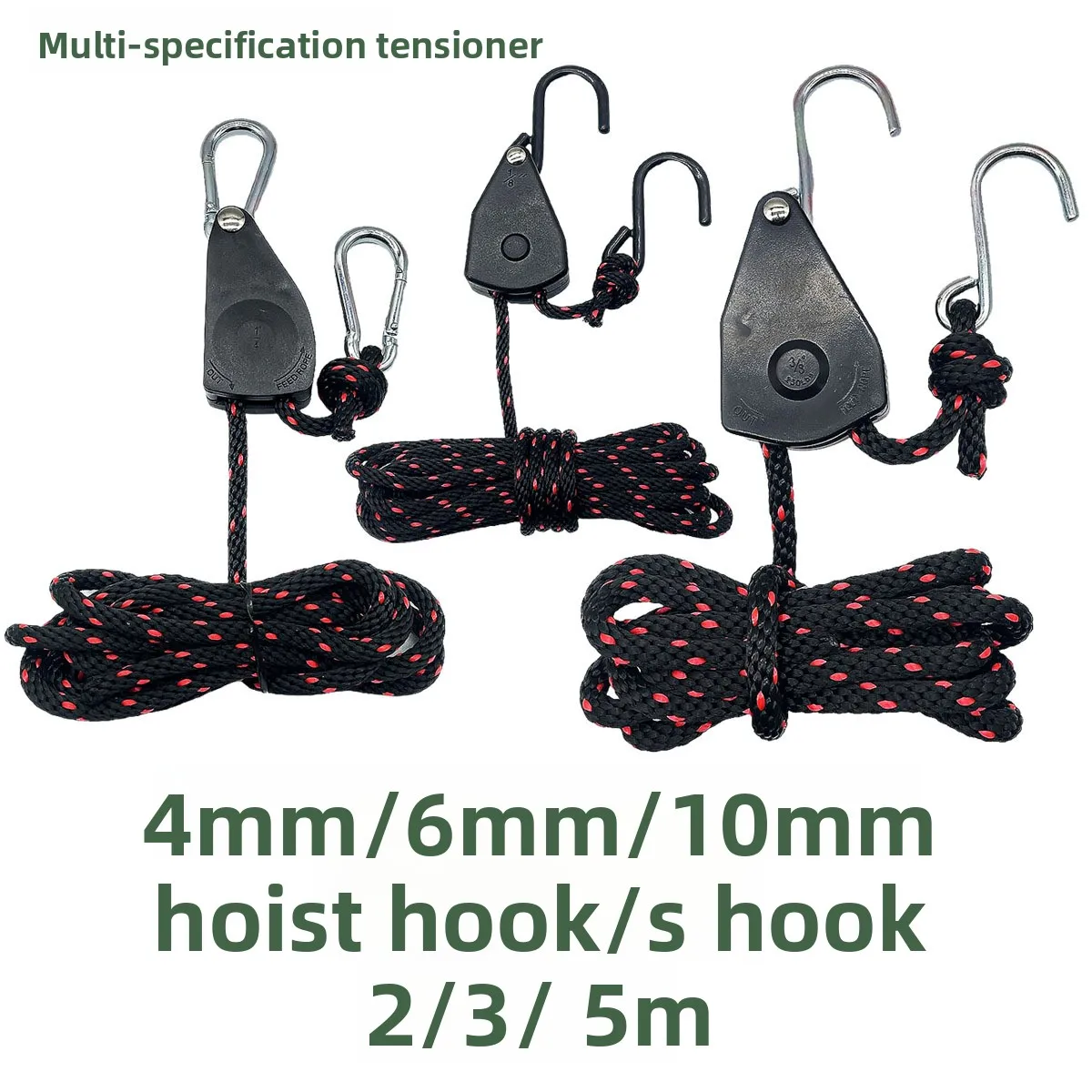 Multifunktionaler Windseilspanner, Einzelspanner für den Außenbereich, Markisen- und Zeltspanner