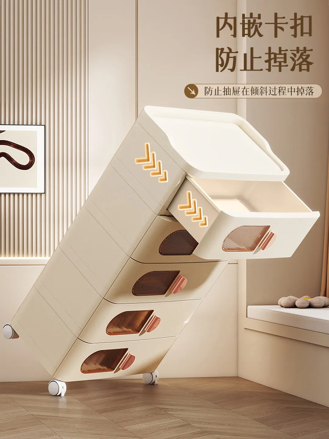 Storage drawer type living room storage rack floor-to-ceiling integrated wall chest
