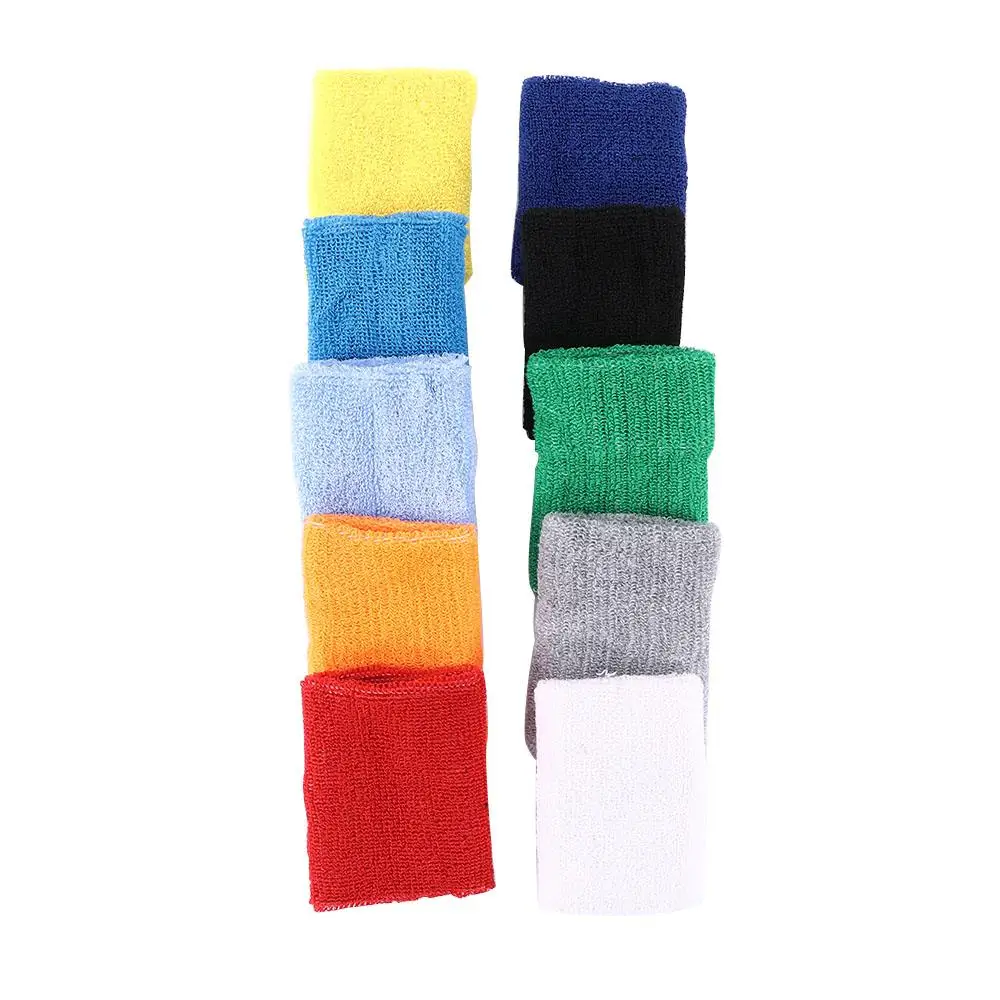 

Fashion Hand Protector Wrist Support Badminton Gym Sport Cotton Cloth Tennis Wrist Guard Wristband Sweatbands Hand Strap