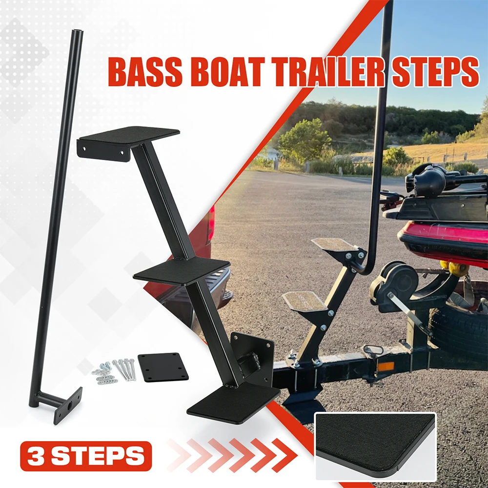 3 Steps Bass Boat Trailer Steps For 3