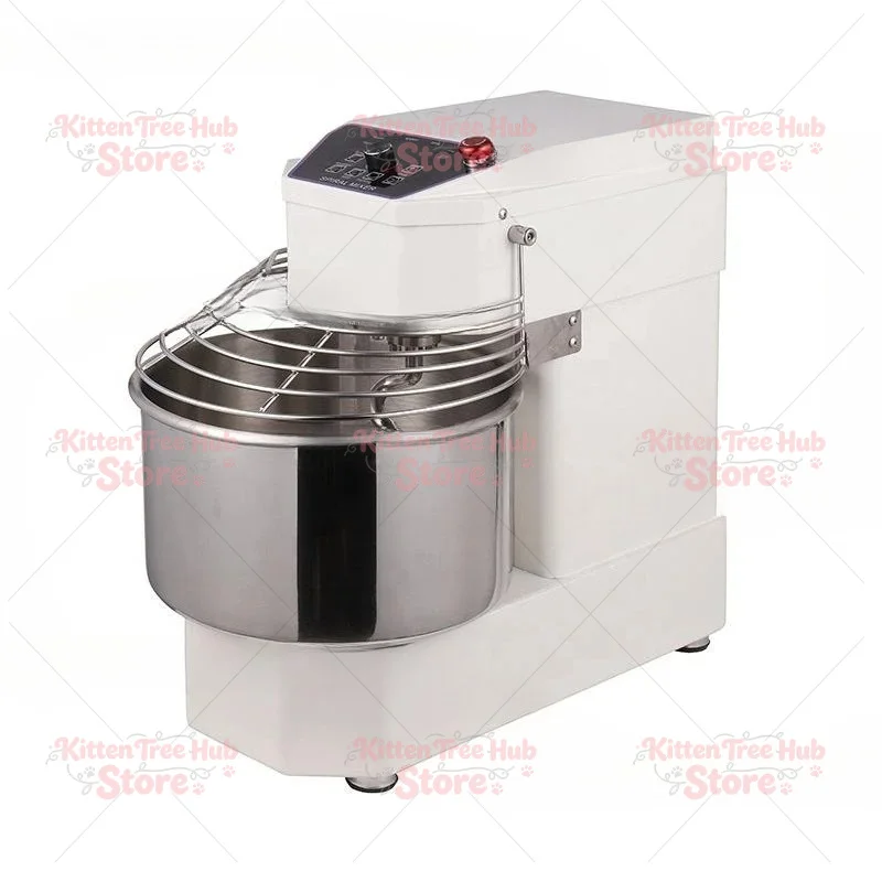 10 Liters Dough Mixing Machine Kitchen Spiral Dough Flour Mixer Kneading Machine Touch Screen Panel Easy Operation