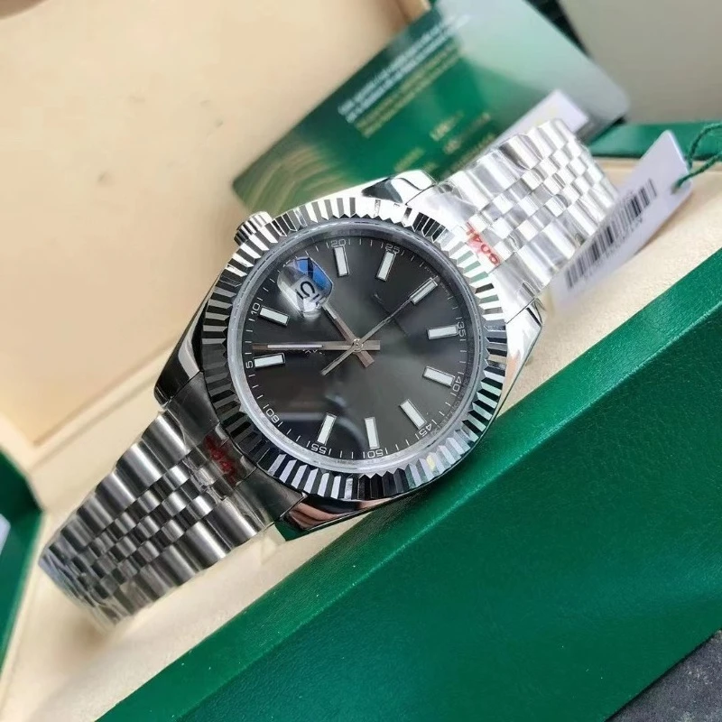 2025 ساعة ميكانيكية أوتوماتيكية فاخرة للرجال سوار فولاذي غير قابل للصدأ كريستال الياقوت مقاوم للماء 100 متر مضيئة الهيكل العظمي الهاتفي