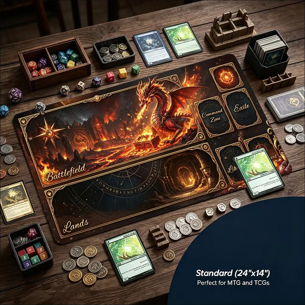 XXL Extended Desk Mat Golden Amber Palace Castle Stitched Edges Anti-Slip Base Large Mousepad for Gamer Magic Playmat Gift