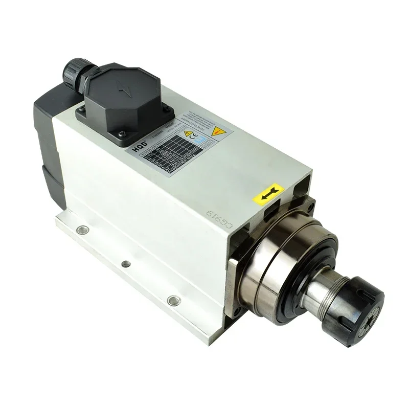 HQD 4.5kw ER32 18000rpm 220v/380v Air Cooling Spindle Motor CNC Spindle For Wood Router