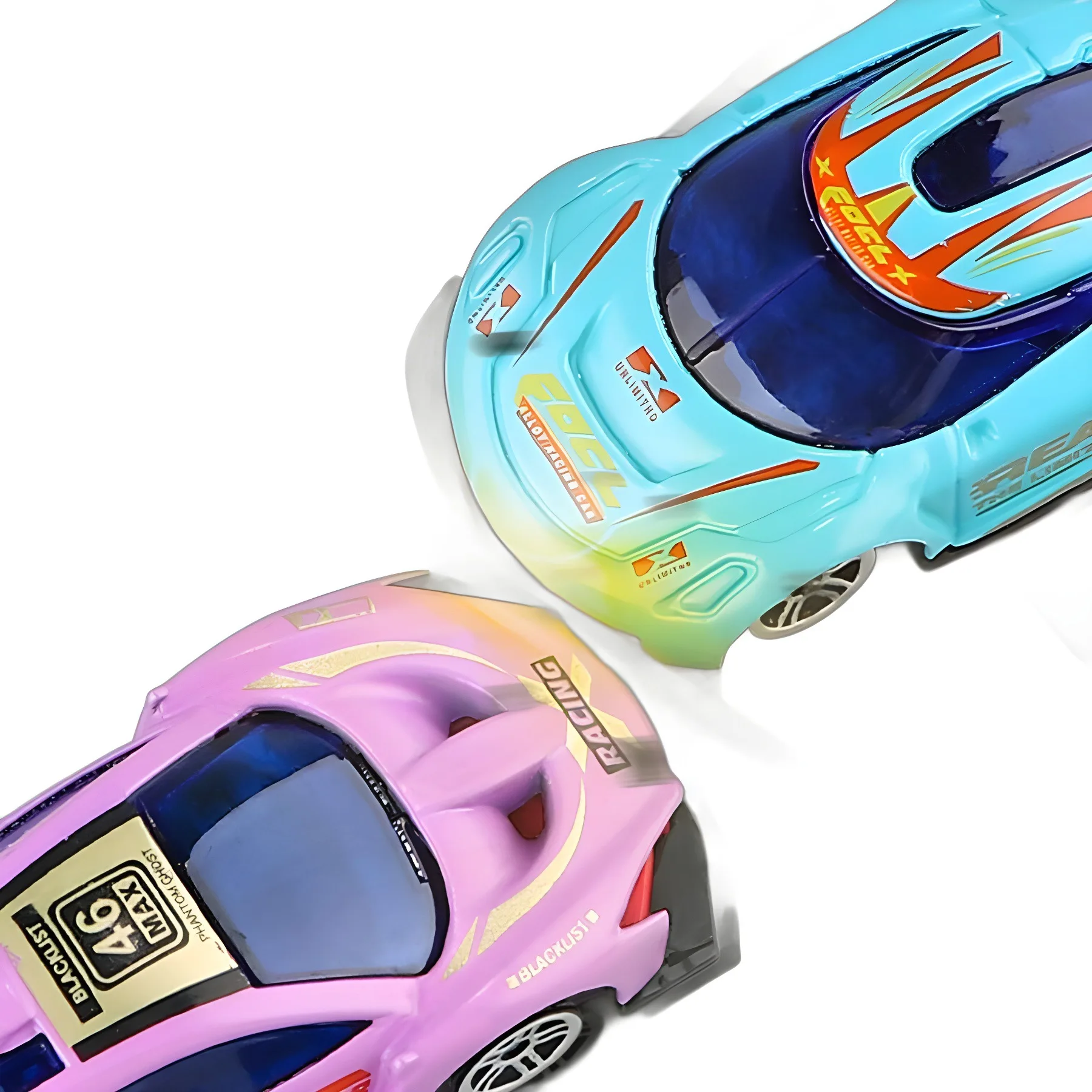 Alloy Color-changing Small Sports Car Toy Model Children\'s Mini Alloy Car Set Toy Racing Cars Gift Wholesale