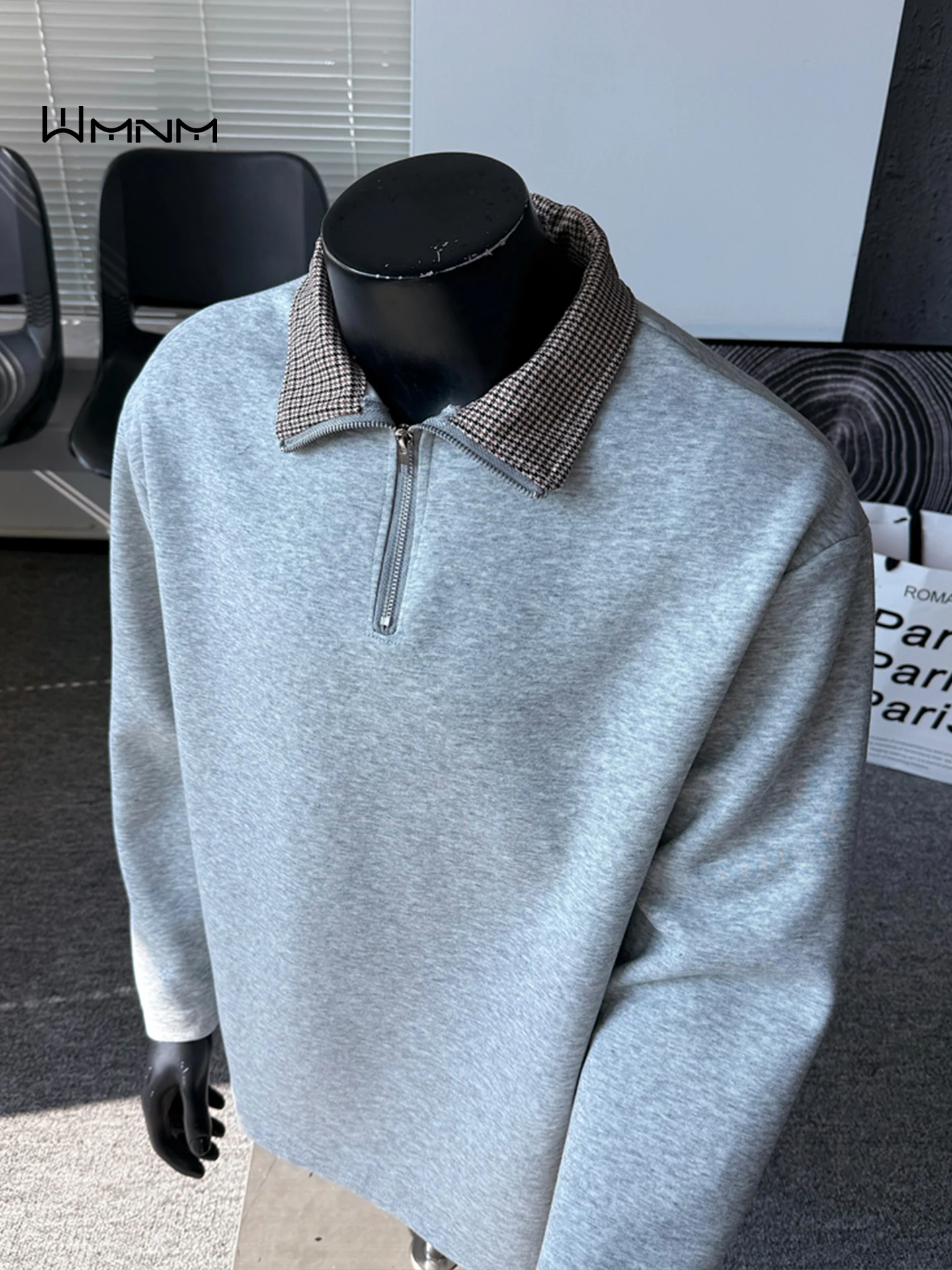 

Men's Long Sve Zipper Hoodl Sweatirt irt Casual Faion Autumn Winter Polyester Cotton Blend Comfortable Inner...