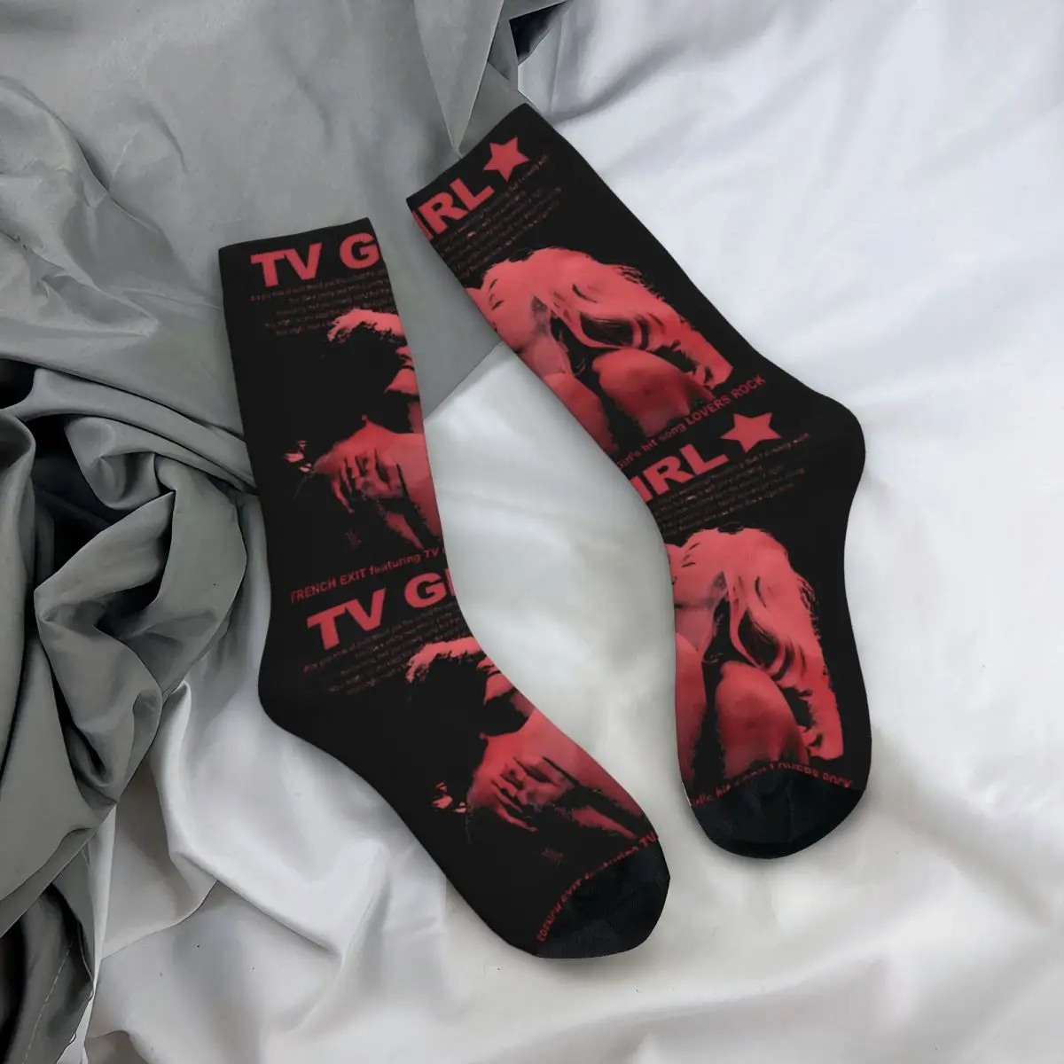 Cigarettes After Sexx X's World Tour 2024 Socks Men's Women's TV Girl French Exit Lovers Rock 90s Socks Middle Tube Socks Gifts