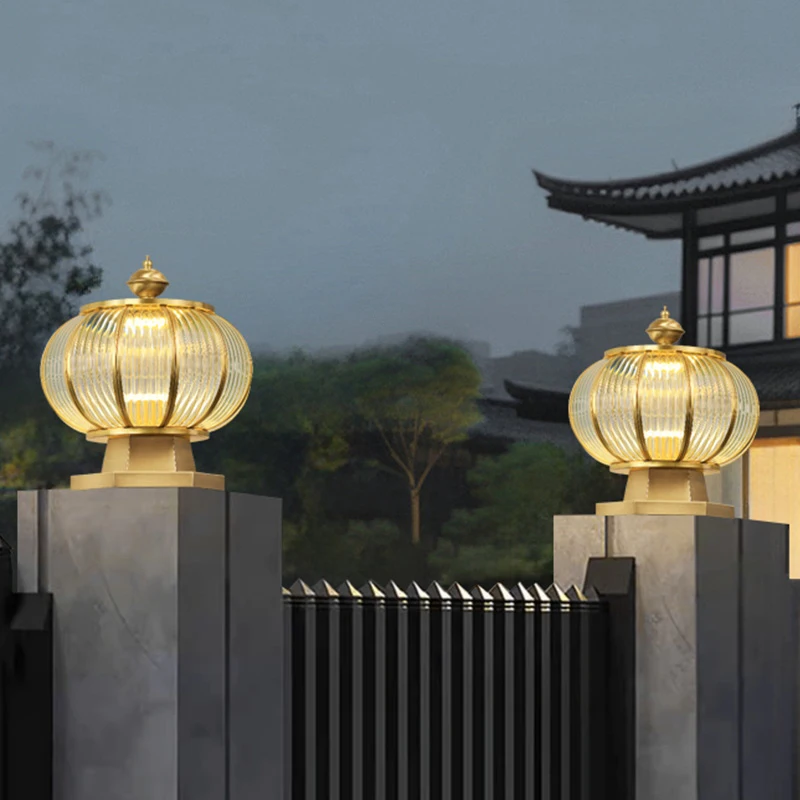 Outdoor column lights solar LED column lights non solar lights outdoor garden decorations outdoor garden lights