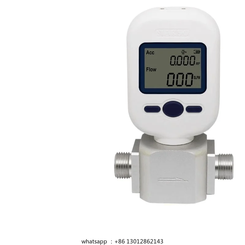 

Digital Gas Flow Meter MF5706 MF5708 for Air Nitrogen Oxygen Accurate Measurement