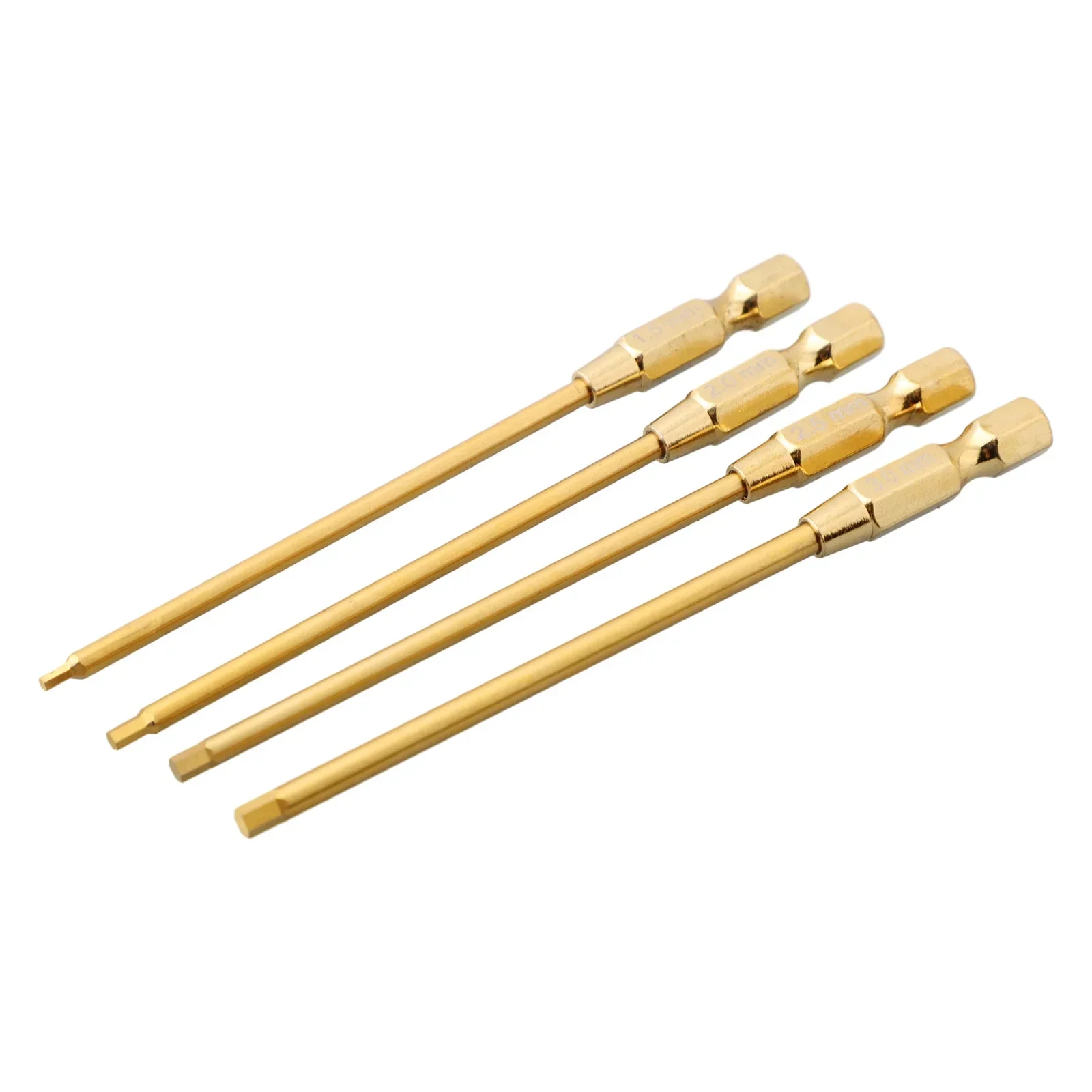 Imagem -03 - Titânio Hex Chave de Fenda Ferramenta 1.5 2.5 mm Hexagonal Polegada Unidade Broca rc Modelo Mini Ferramentas Manuais Peças