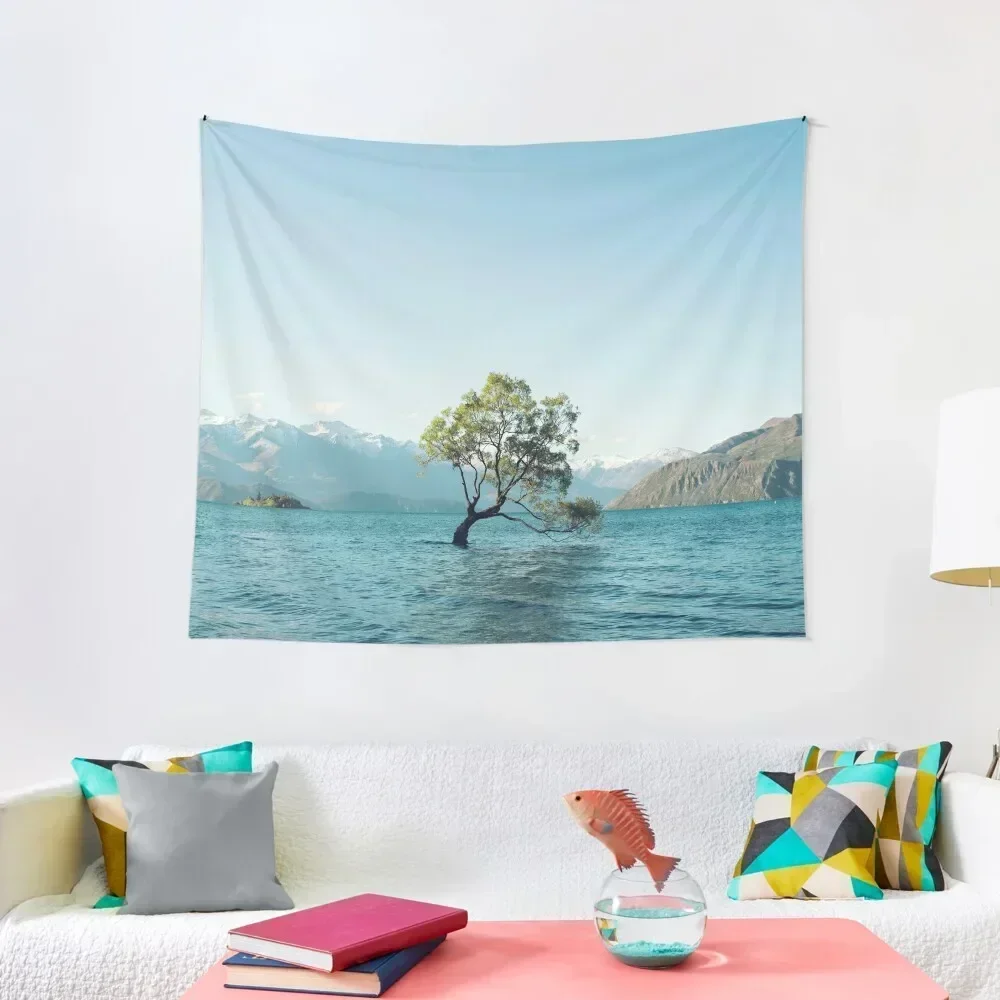 

That tree in the middle of the lake Tapestry Room Decor Aesthetic Room Decor Korean Korean Room Decor Tapestry