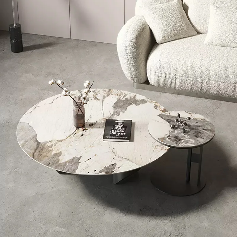 

European Elegant Coffee Table Space Saving Personality Design Side Table Boho Style Tisch Wohnzimmer Living Room Furniture