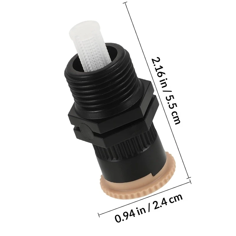 Automatic Watering Sprinkler Heads with 360-degree Adjustable Design, Adjustable at Will for Outdoor Grass Garden Yard Lawns