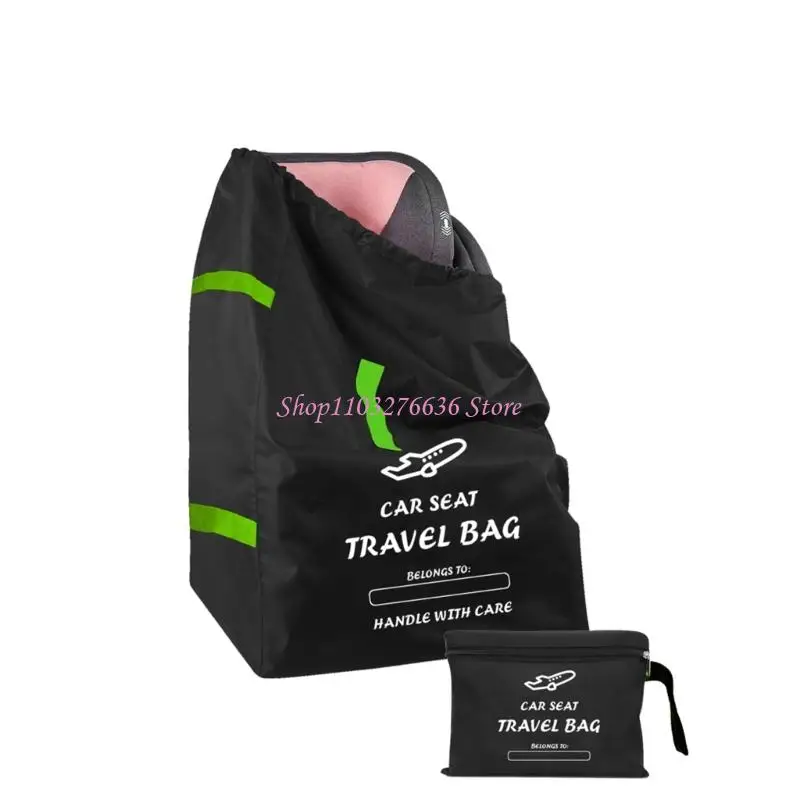 R6FD Schützende Autositz-Reisetasche für Flugzeuge, wasserabweisende Oxford-Baby-Booster-Autositzabdeckung, Staubschutztasche – Detail 2
