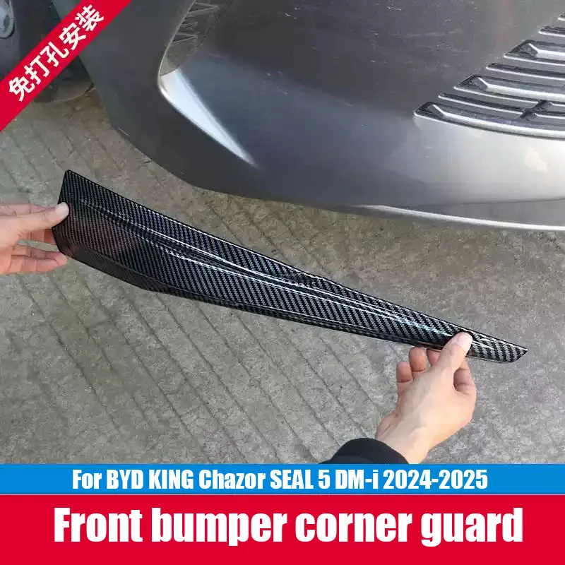 

Car front bumper protective frame For BYD KING Chazor SEAL 5 DM-i 2024 2025 Paste and install ABS material exterior protection