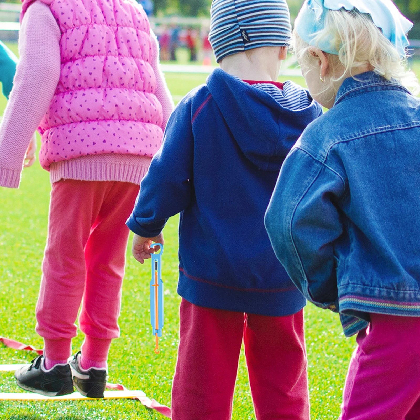 4 juegos de báscula de resorte de plástico DIY educativa, báscula de equilibrio de resorte para niños, experimentos científicos, suministros de enseñanza de aprendizaje