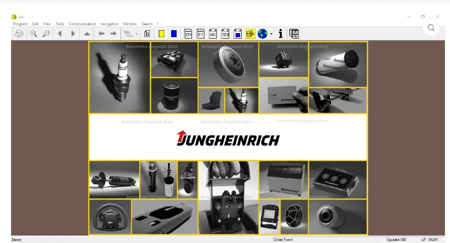 2024.12 JETI ForkLift (ET) v4.37 كتالوج قطع الغيار 538 لـ JETI (Jungheinrich) + رقعة Expire