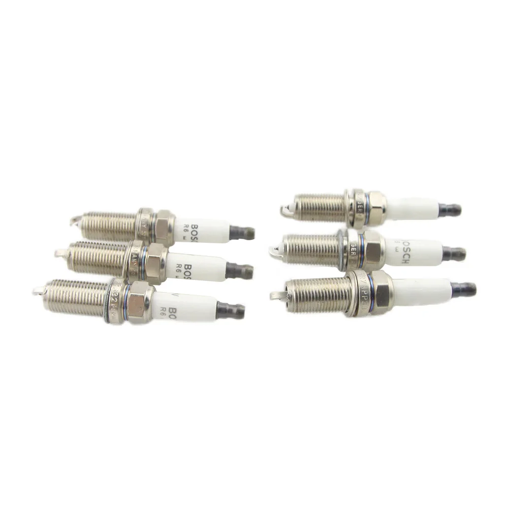 6Pcs Laser Iridium Spark Plugs For BMW N51/N52 E60 E70 E83 E90 2006-2010 NGK 12122158253