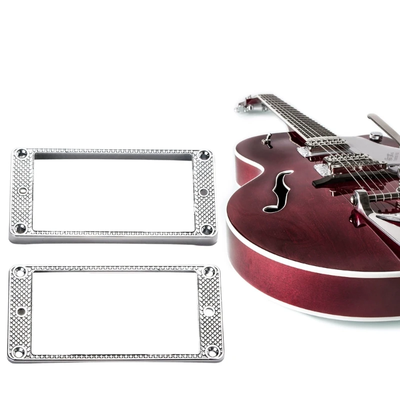 Guitar Curved Bottom Humbucker Pickup Ring Dynamic Response Guitar Pickup for Electric Guitars