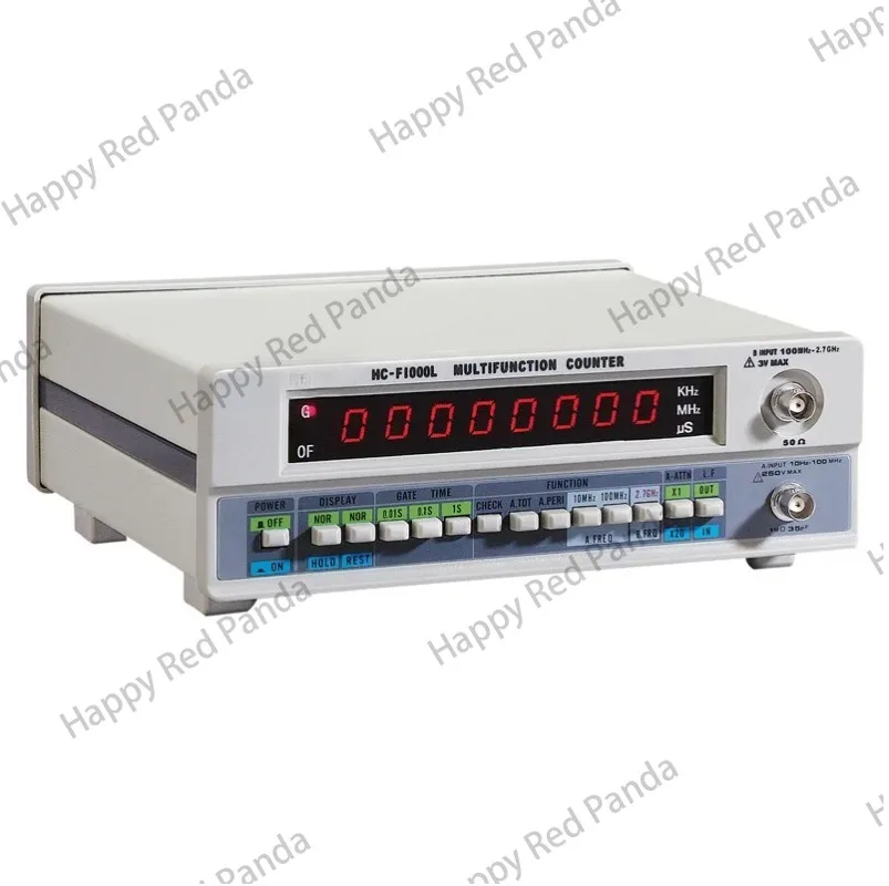 HC-F1000L Frequency Meter 1G Frequency Crystal Signal Counter Test 8-bit LED Display