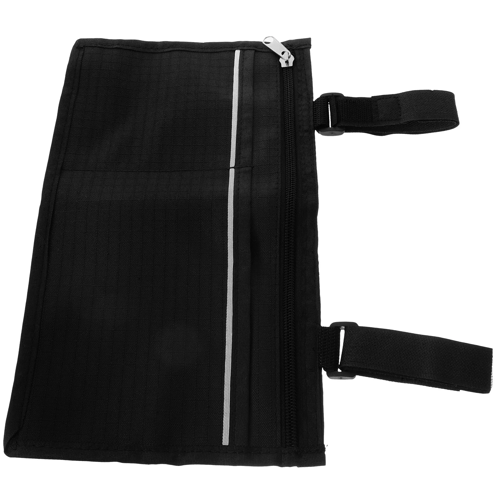 

Wheelchair Storage Bag Side Folding Grocery Carrier Hanging Pouch Polyester Black Large Capacity Dust Proof Durable Outdoor