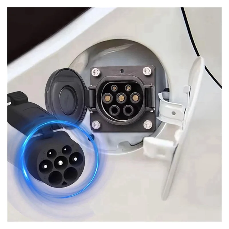 Adapter Tesla na GBT 32A 7kW NACS na złącze GBT do ładowania samochodów elektrycznych GB/T BYD JAC VW