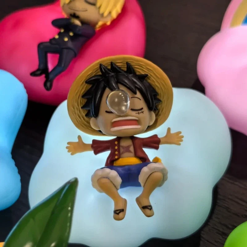 กล่องสุ่มไฟกลางคืนลายการ์ตูนวันพีซ ซีรีส์ Sweet Dream ฟิกเกอร์ลูฟี่ โซโล ของตกแต่งห้องนอน ของเล่น ของขวัญวันเกิด