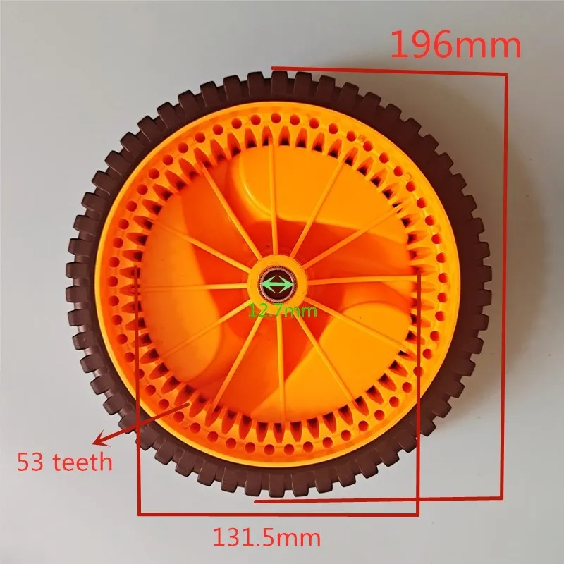 1pc or 2pcs 196MM LAWN MOWER WHEEL 532402567 FOR HUSQVARNA McCulloch 5324025-67 5324029-36 532402936