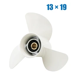 Propeller 13x19 For Yamaha Outboard Engines 50HP 60HP 75HP 80HP 115HP 130HP Aluminum 15 Tooth Spline RH 6E5-45941-00-EL