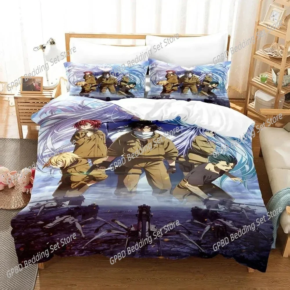 

Cartoon 86-Eighty Six Comfortable Duvet Quilt Cover Pillowcase Bedding Set Children Bedroom Decoration Home Textile
