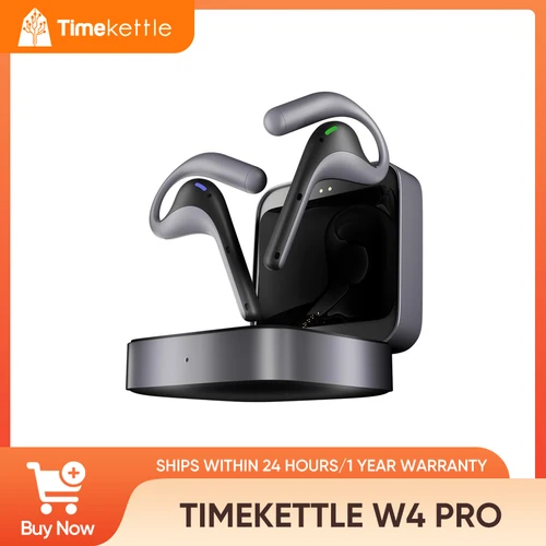 Auriculares Timekettle W4 Pro AI Interpreter, traducción simultánea bidireccional, dispositivo traductor compatible con 40 idiomas, Tanslato
