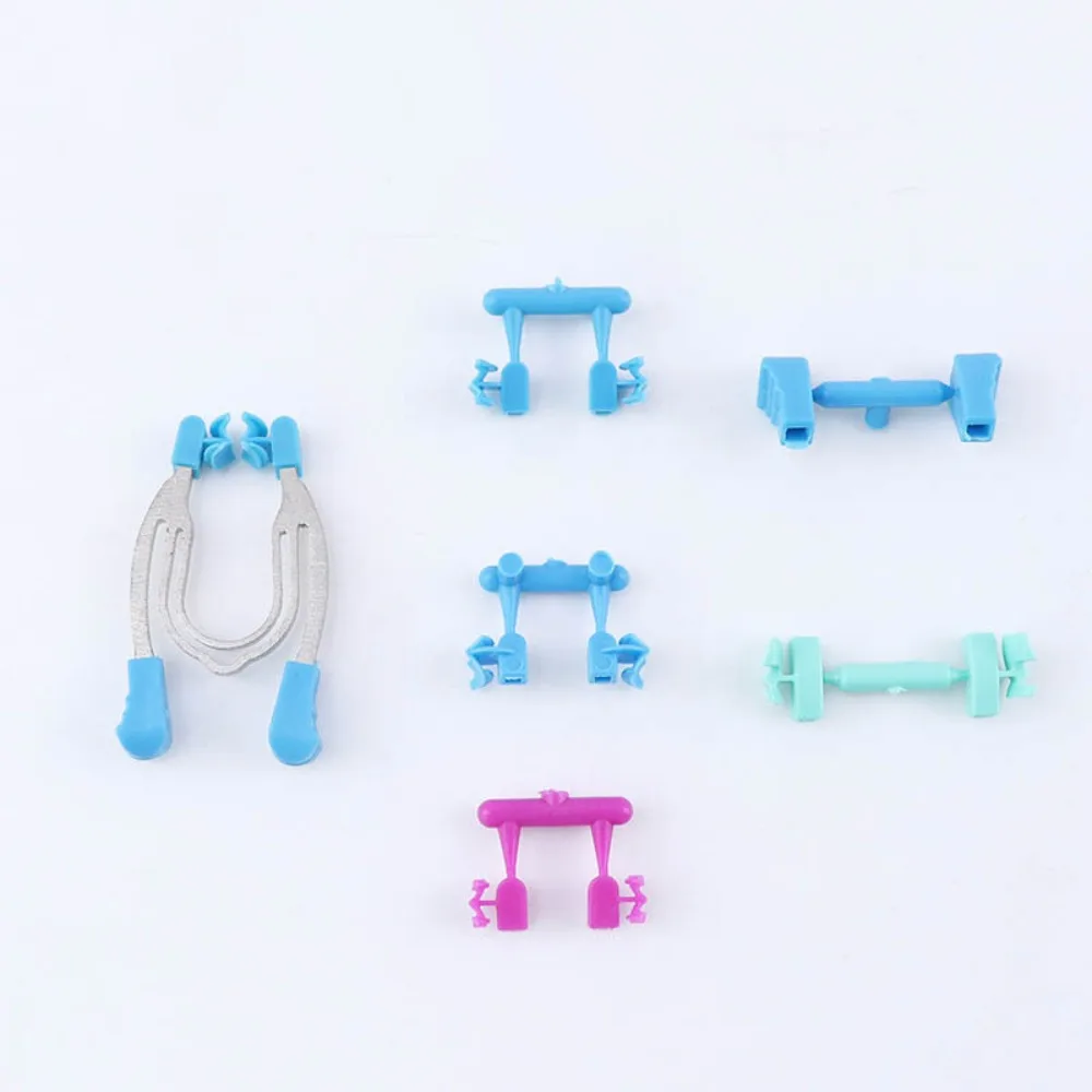

135℃ Autoclavable Dental Sectional Matrix System Kit Contoured Matrices Clip Rings Clamps Dentistry Restoration Materials Tools
