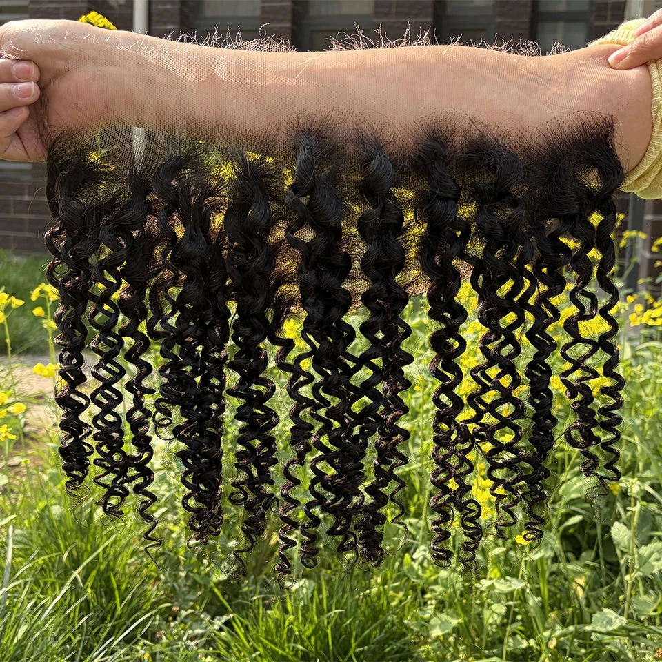 

Натуральные волосы Phashion Real HD Full Long 13x6 13X4 Lace Frontal Only Pixie Curly Curl Wave Pre Plucked Swiss Closure для женщин