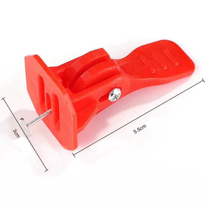 50 pezzi nuovo rosso livellatore rapido sistema di livellamento delle piastrelle strumento di posa delle piastrelle livellatore di posizionamento è utilizzato per posare piastrelle da parete