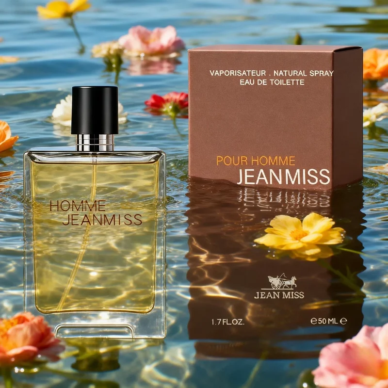 

30ml/50ml/100ml Men's Cologne, Fresh Spicy Fougere Fragrance, Long-Lasting Earthy Woody Scent, Ideal for Romantic Dates