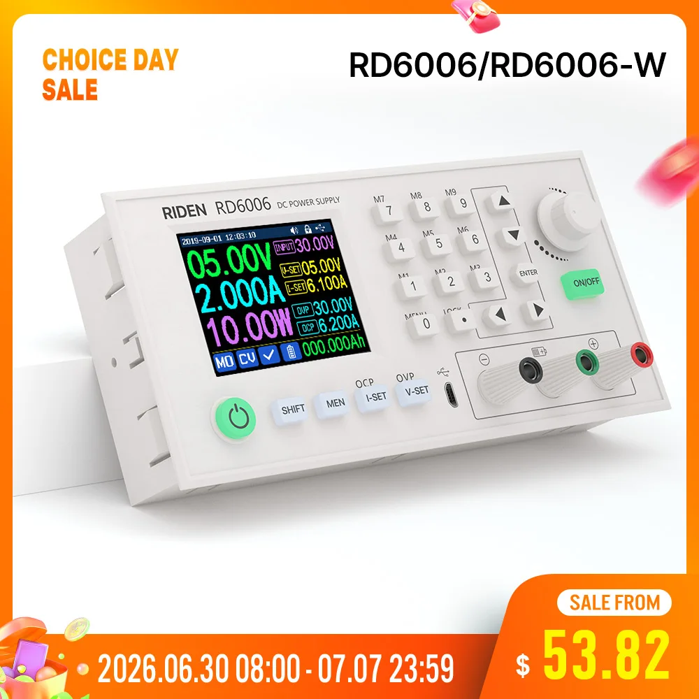 その他 RD RIDEN RD6006W USB WiFi 安定化電源 60V 6A