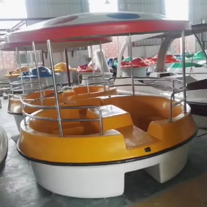 Fiberglass Yacht Boat Outdoor Water Toy for Kids Fun Water Play Entertainment Boat Affordable Price for Sale