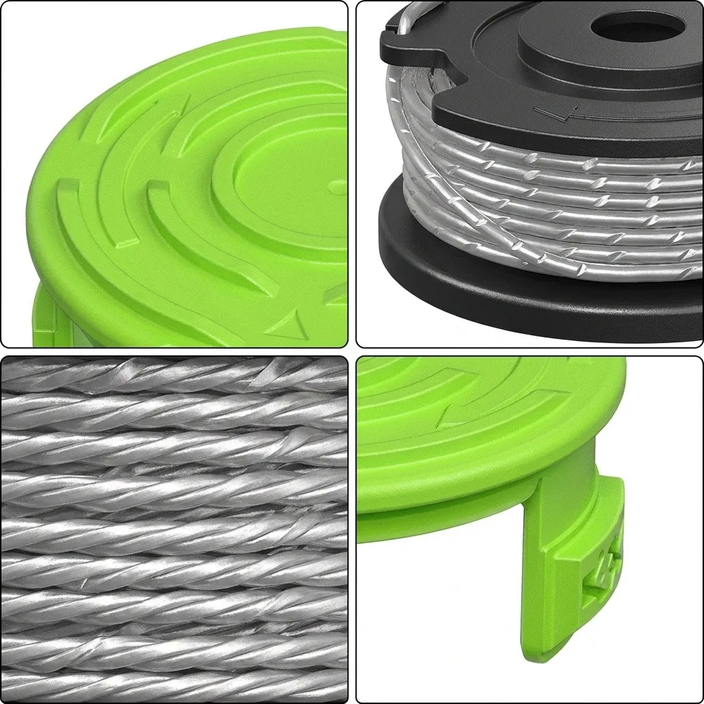 Replacement Grass Eater Spool 0.065 Auto Feed Spool For Growing Season Care Upgraded Nylon Polyamide Wear Resistant Material