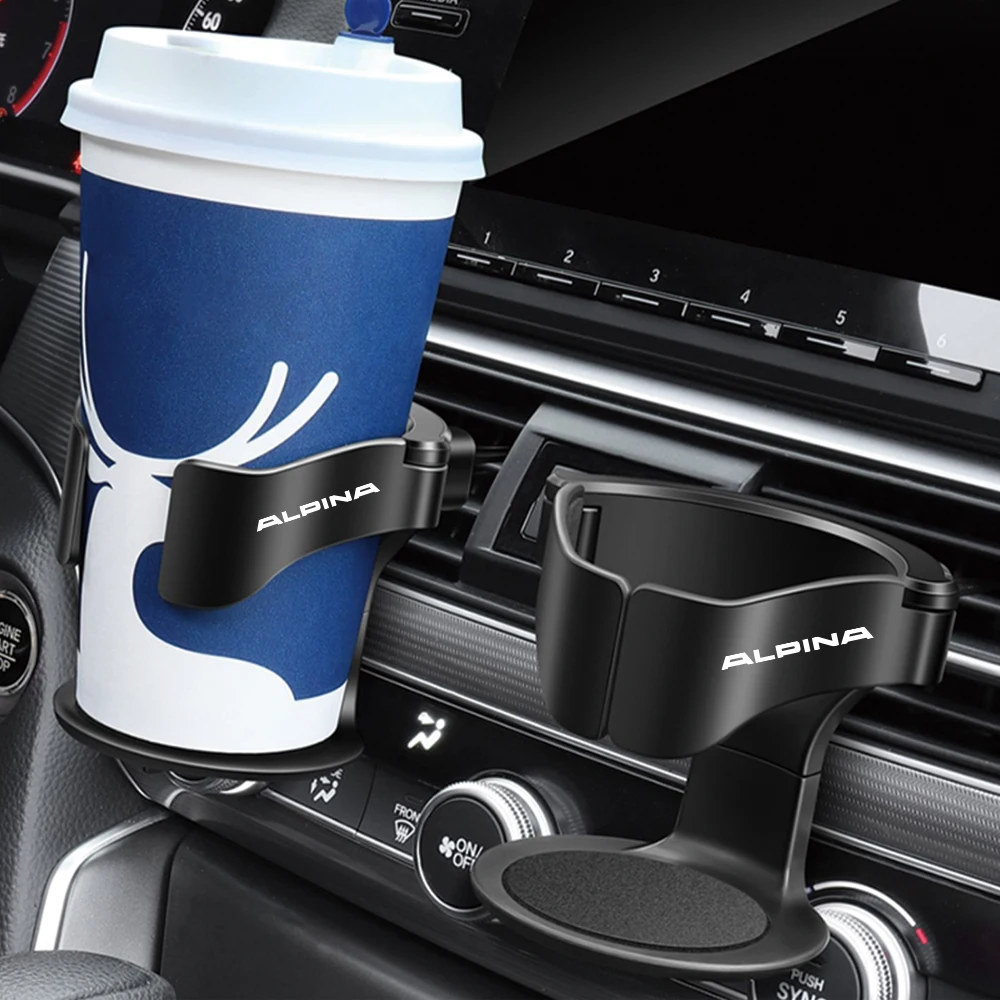 Car Cup Holder Air Vent Drink Coffee Bottle Rack Auto Interior Accessories For Bmw Alpina E90 E92 E93 E60 E61 E46 F30 F10 F20