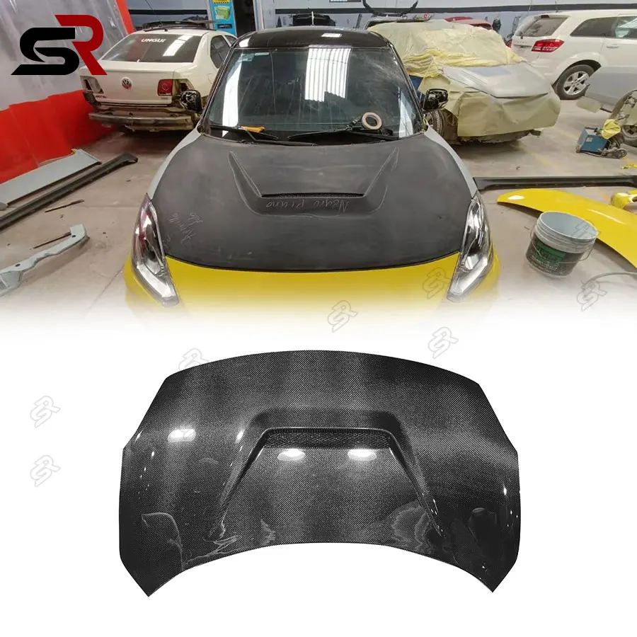 For Suzuki SWIFT Sport ZC33S Carbon Fiber Hood Racing Wind Car Grill Hood Vents Body Kits 2018-2024