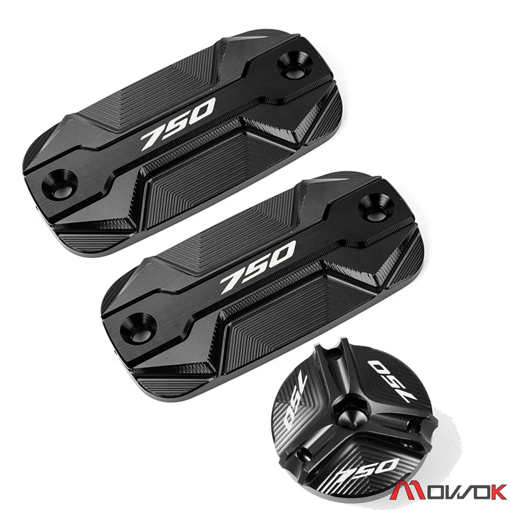 Para honda força 750 forza750 2020-2022 2023 2024 2025 tampas do reservatório de freio dianteiro da motocicleta tanque de enchimento de óleo do motor capa