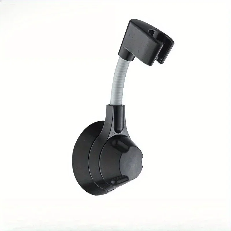 Shower head bracket - Elastic shower head bracket - Adjustable vacuum suction type shower head wall-mounted bracket