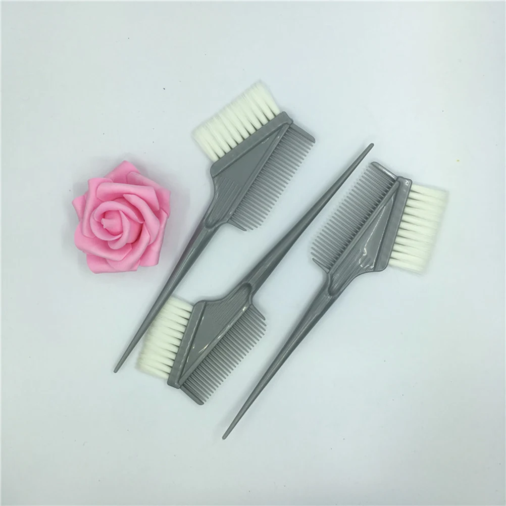 

10pcs Hair Tint Brush Dye Applicator Brush For Coloring Keratin Treatment Salon Home Use Smooth Handle Durable