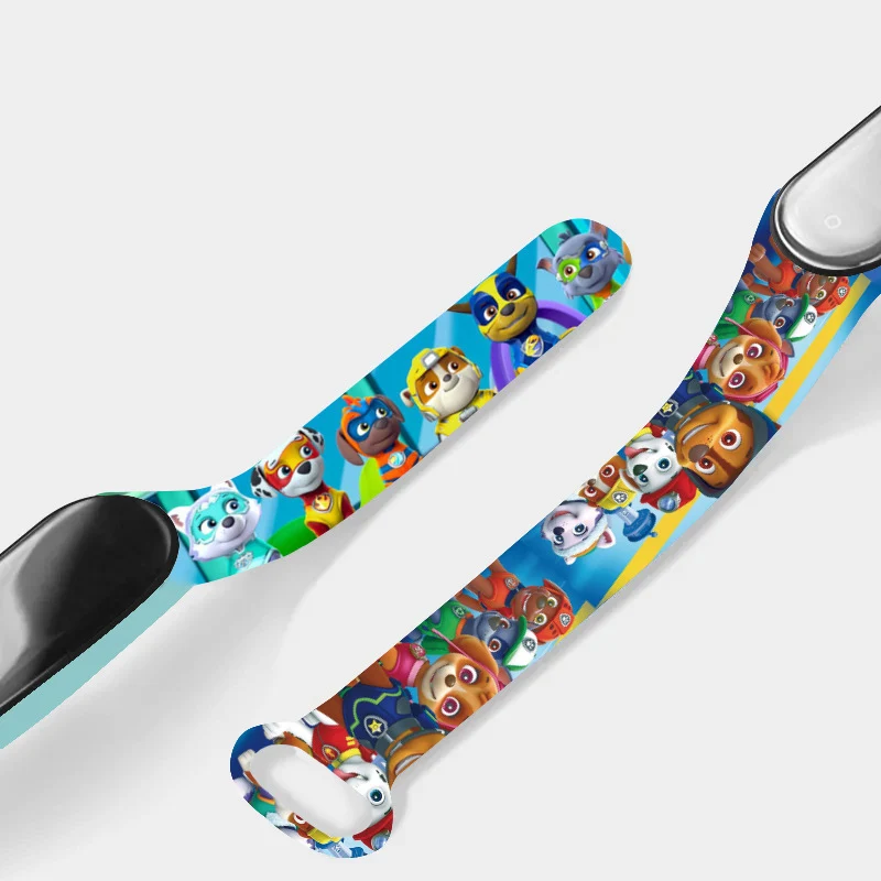 Reloj LED de la patrulla canina para niños y niñas, pulsera deportiva de moda informal, relojes educativos de Pikachu con personaje de silicona