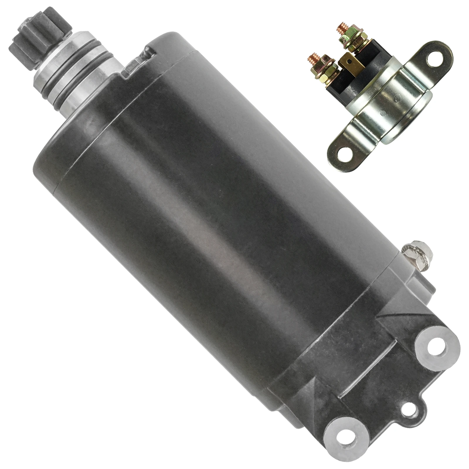 Starter And Relay Solenoid for Bombardier Can-Am Quest 650 / Max 650 2002-2004 Traxter 500,650 2005 420888991 711888991